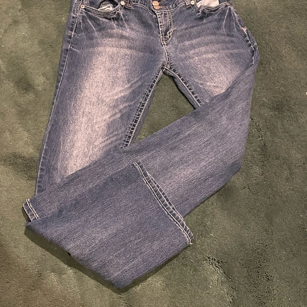 Wallflower Blue Flare legged Jeans